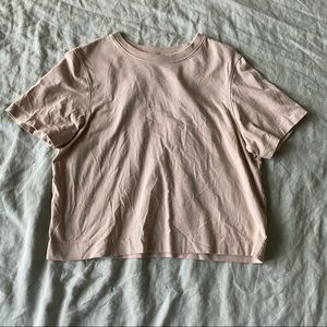 SOLD Uniqlo boxy cropped tee